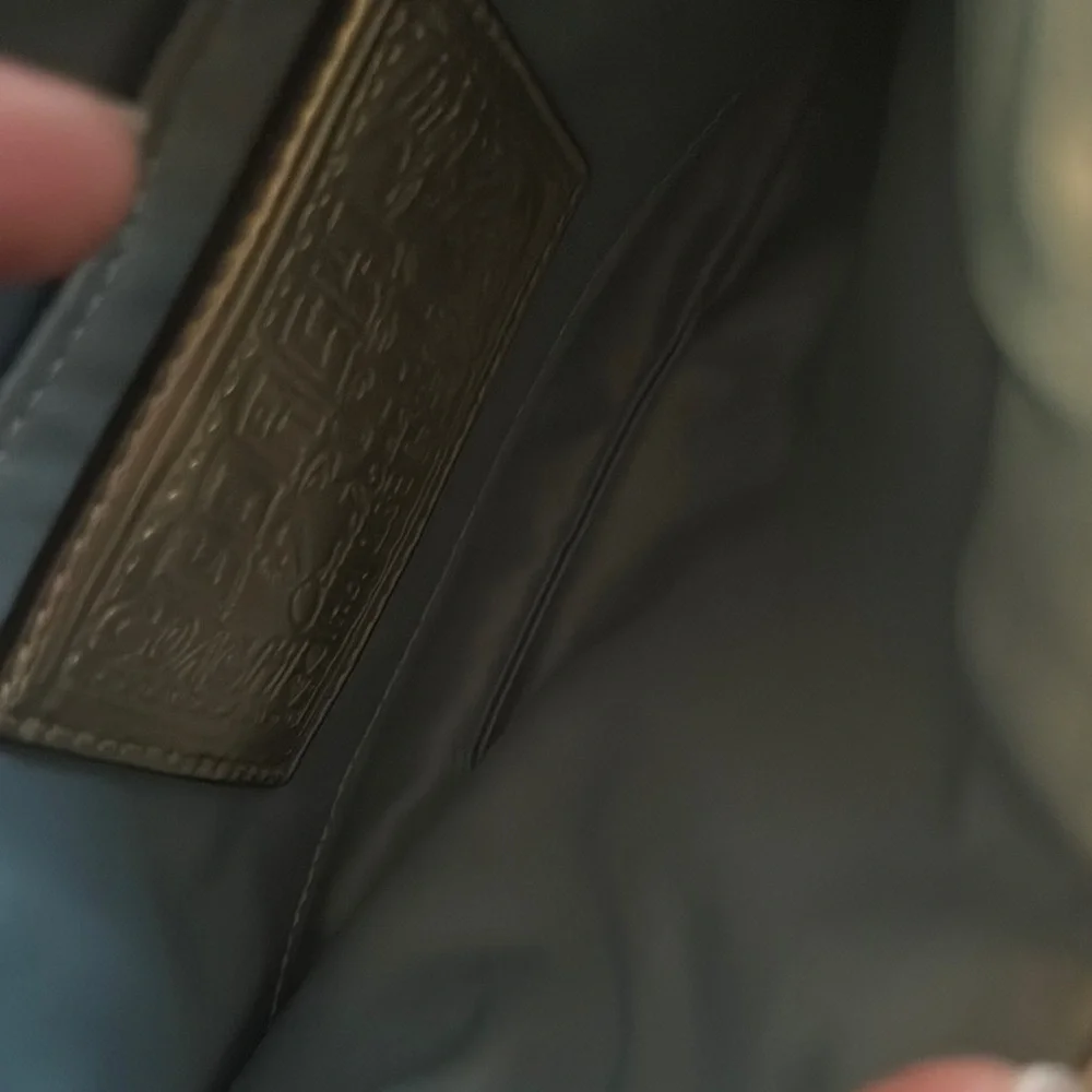 Coach Poppy Multi-colored Canvas Wristlet - Picture 7 of 7